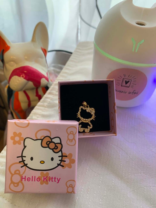 Collier "Hello Kitty" (acier inoxydable)