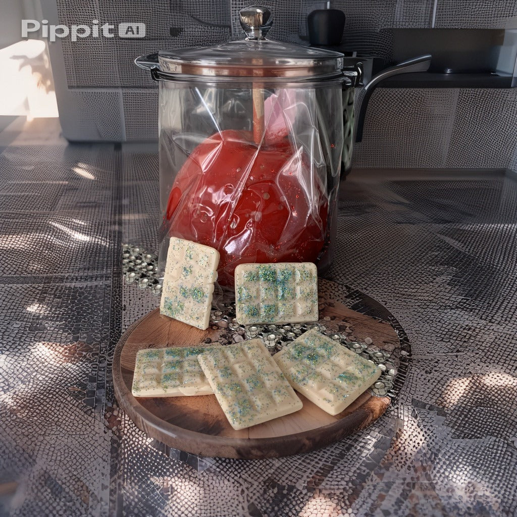 PROMO Fondants parfumés gaufrette paillettes "Fleur de Coton"