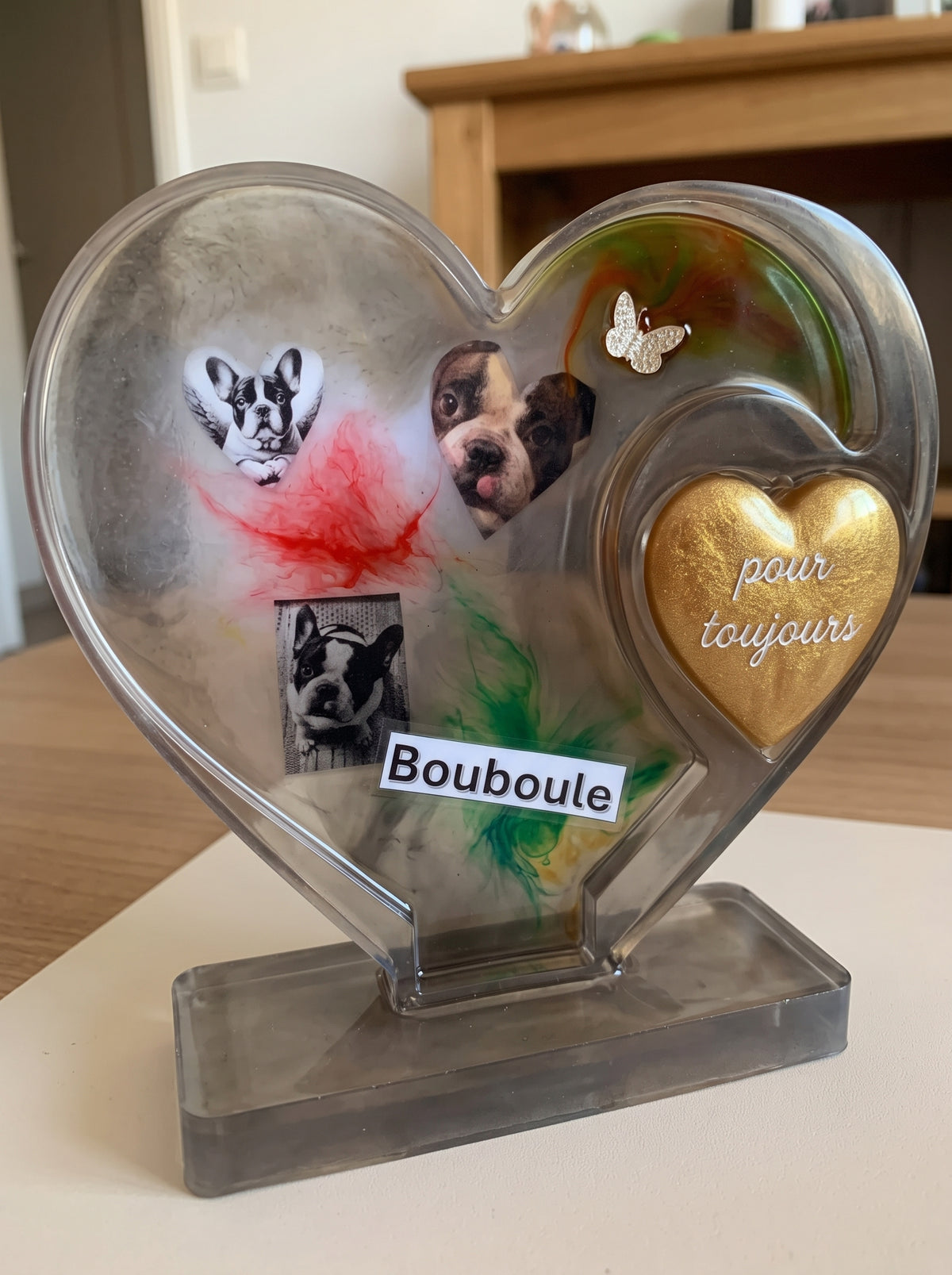Coeur éternel personnalisable : le gardien de vos plus beaux souvenirs
