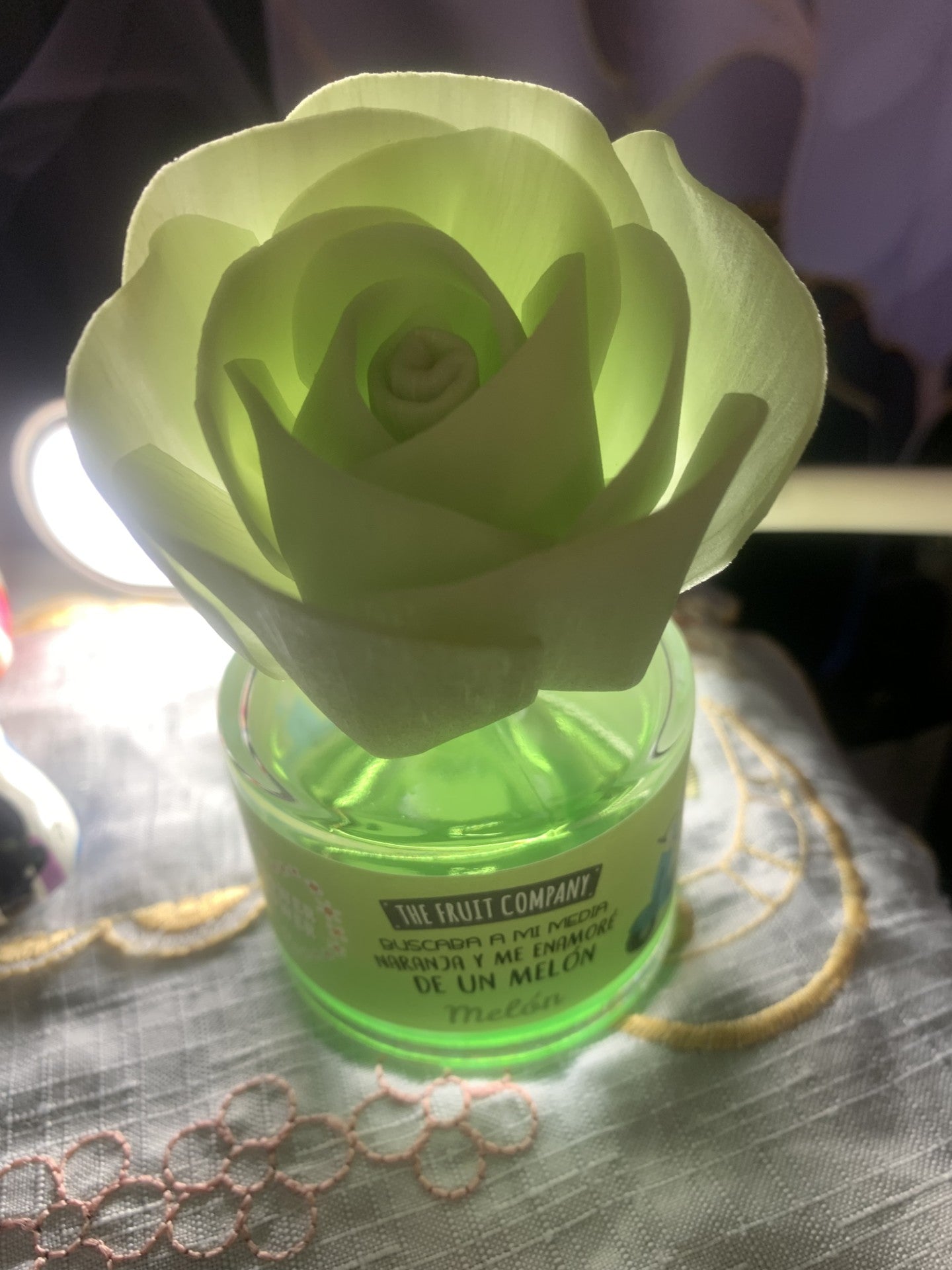 Fleur parfumée Melon de chez "The Fruit Company".