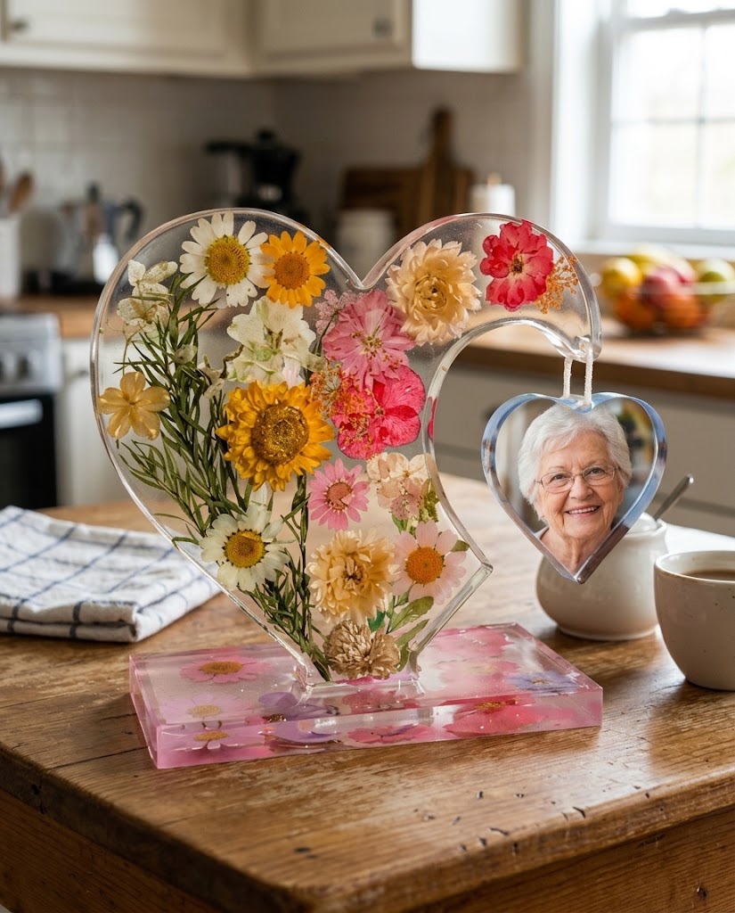 Coeur éternel personnalisable : le gardien de vos plus beaux souvenirs