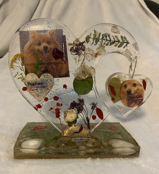 Coeur éternel personnalisable : le gardien de vos plus beaux souvenirs