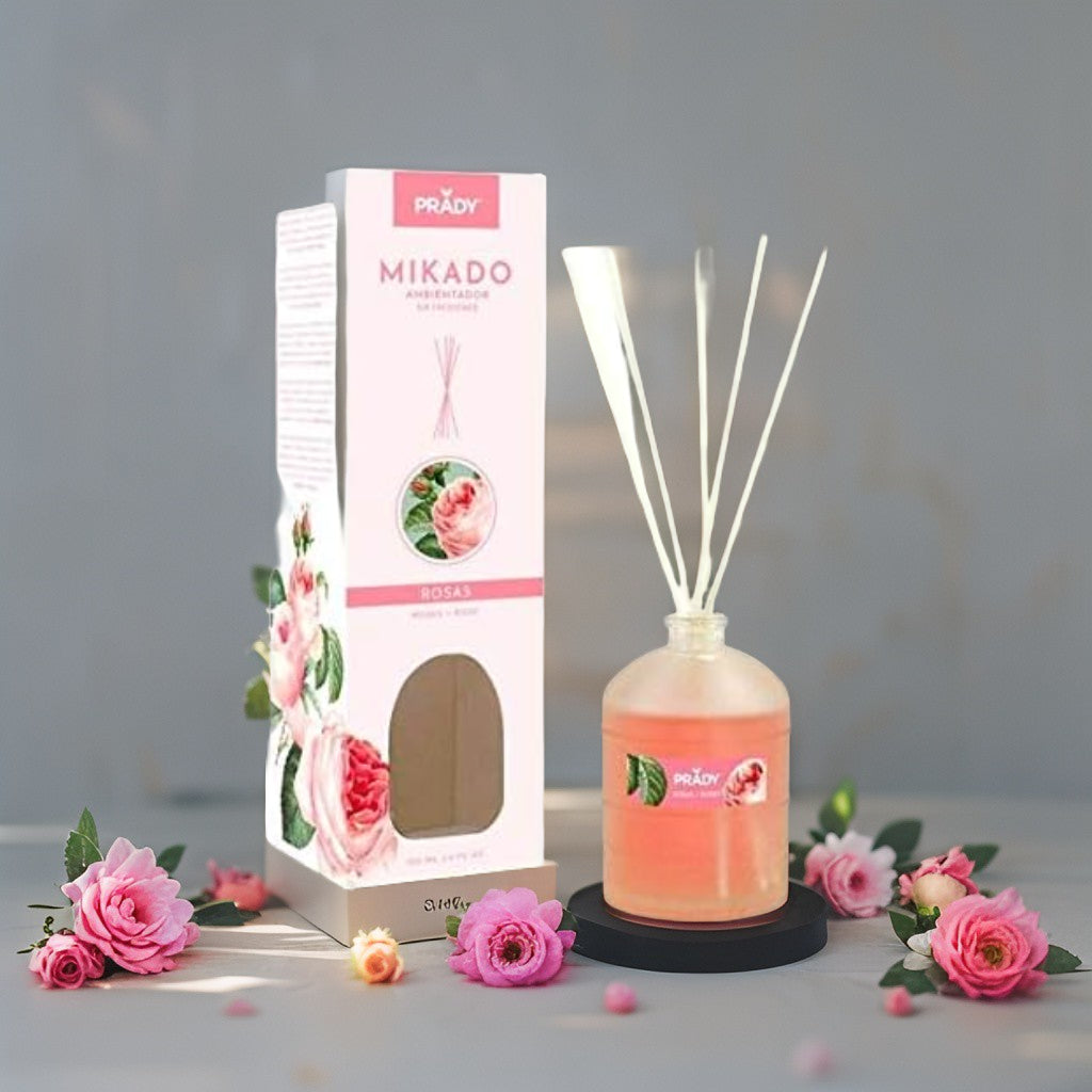 NOUVEAU Mikado parfumé à la "Rose" – Prady