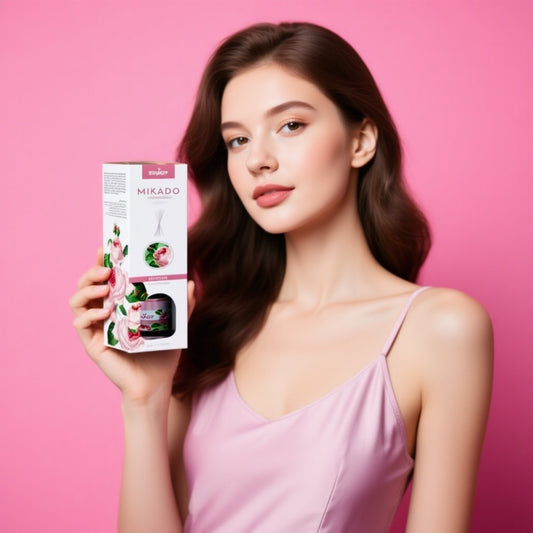 NOUVEAU Mikado parfumé à la "Rose" – Prady