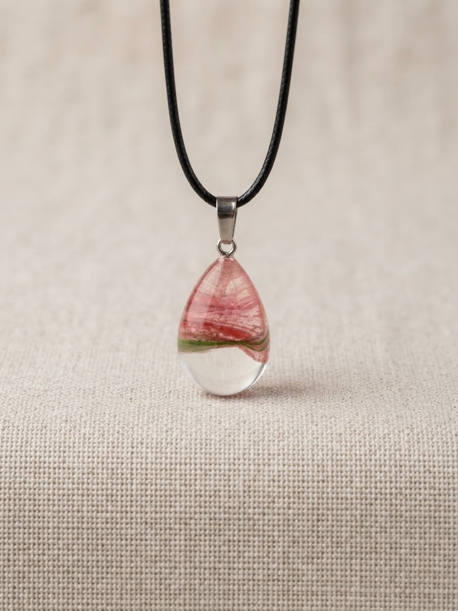 Collier en cristal naturel – Souvenir Infini (Cristal naturel)