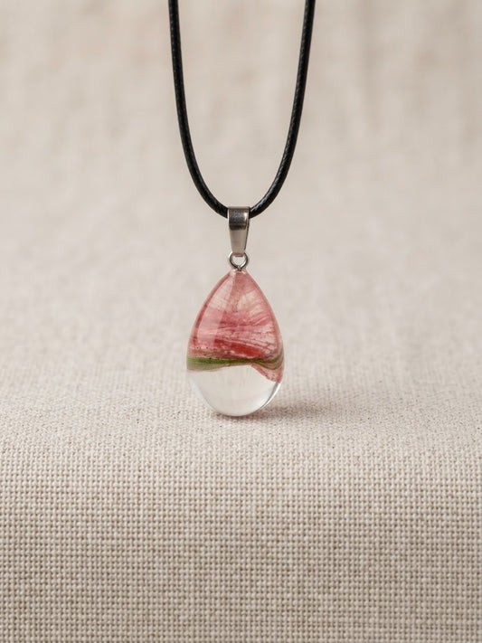 Collier en cristal naturel – Souvenir Infini (Cristal naturel)