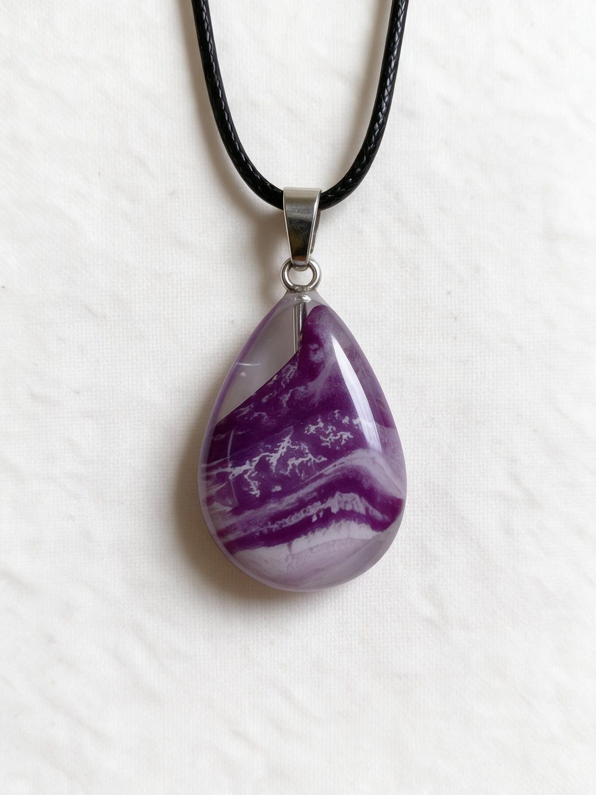 Collier en cristal naturel – Souvenir Infini (Cristal naturel)