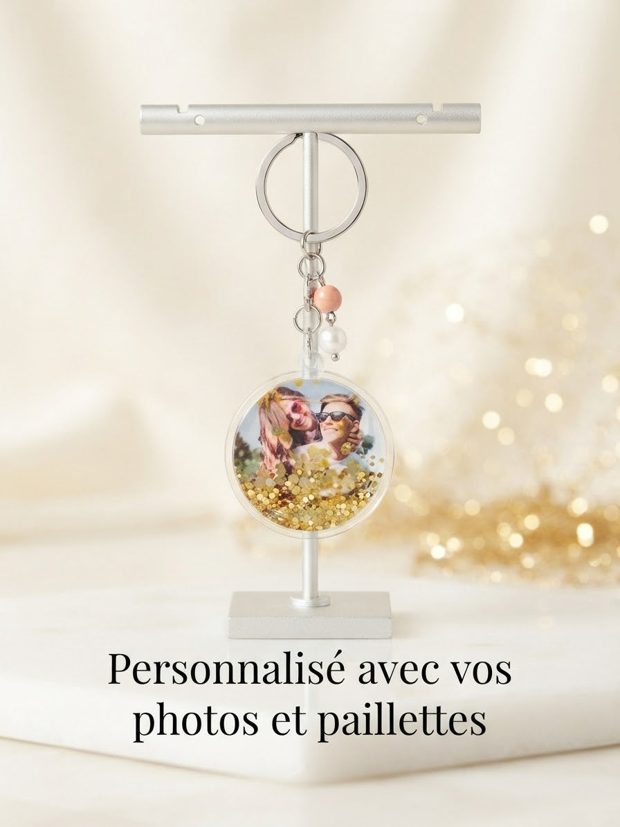 Porte-clés personnalisé avec votre photo préférée 📸