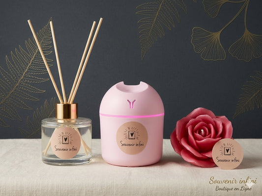 SOLDE Bougie Rose rouge